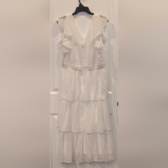 Julia Jordan White Swiss Dot Dress Women’s Size 10 Cottagecore NWT - Picture 5 of 8